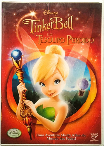 Tinker Bell E O Tesouro Perdido - Dvd - Disney