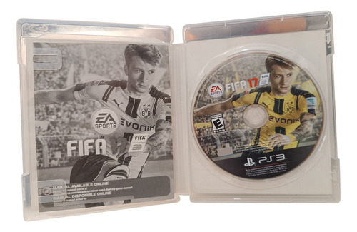 Fifa 17 Play Station 3 Ps3 (Usado)