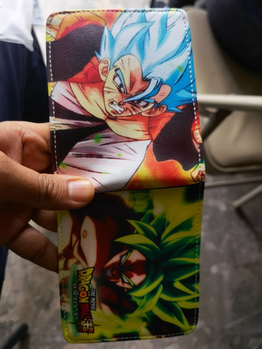 Cartera Billetera Dragon Ball Z Modelos Moda Color Broly Gogeta
