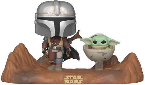 Funko Pop The Mandalorian & Baby Yoda Child Grogu Star Wars