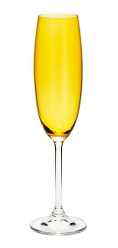 Taça De Champagne Topázio 220ml Colibri - Bohemia