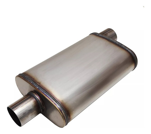 Abafador Inox Atg Pro Flow Maverick V8 2.5 Pol Tip Magnaflow