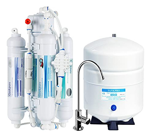 Sistema Filtracin Agua Ro 4 Etapas Geekpure - Porttil 100 Gp