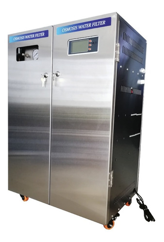 Osmosis 1200 Gpd Ultravioleta Gabinete Acero Filtro De Agua