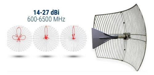 Antena Parabolica Celular Technical 2g/3g/4g/lte/5g