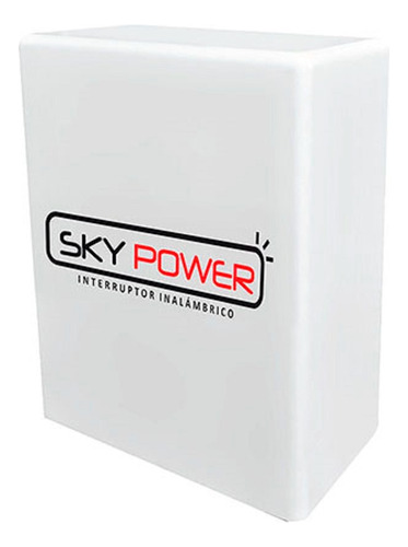 Interruptor Inalambrico De Contacto Seco, Hagroy Skypower Color Blanco