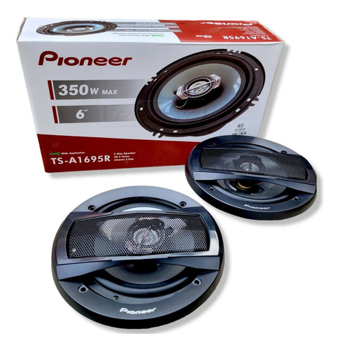 Cornetas Pioneer 6.5'' 2 Vías Coaxiales 350w  Ts-a1695r