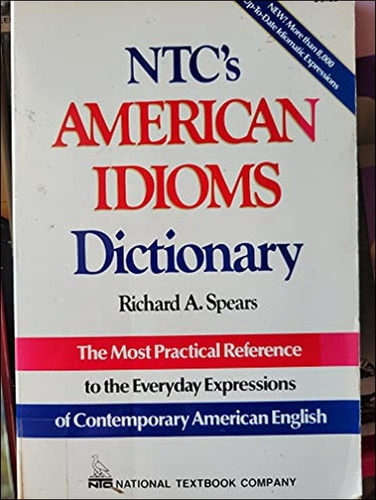 Ntcs American English Learners Dictionary De Richard A Spears Pela Ntc (1992) (Usado)