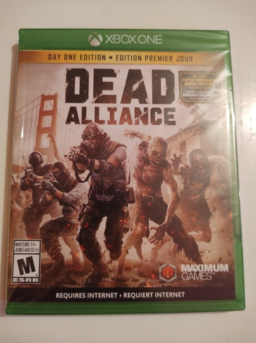 Dead Alliance Day One Edition Xbox One Nuevo Fisico Od.st