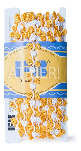 Imagen 3 de 4 de Galón Rococo Art 388 Marca Fb Por 30 Metros