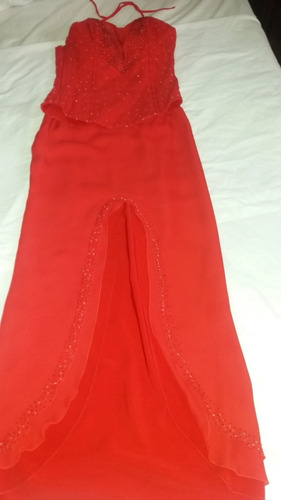 Traje De Fiesta Rojo 