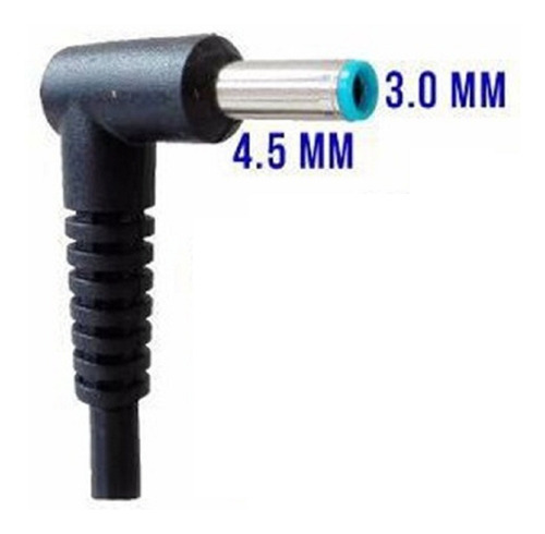 Imagen 2 de 6 de Cargador Compatible Hp 19.5v 2.31a 45w Punta Azul 4.5x3.0mm
