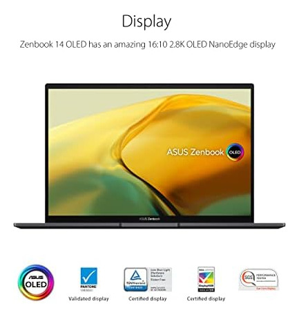 Laptop Asus Zenbook 14 2.8k Oled Display, Amd Ryzen 7 5825u