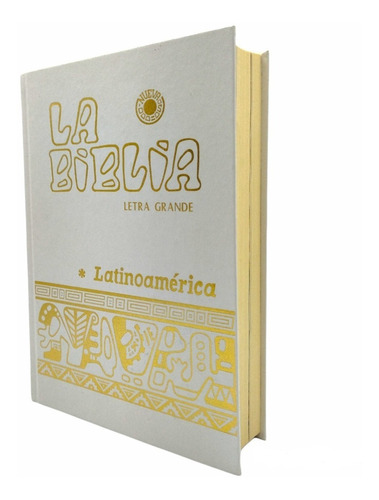 La Biblia Latinoamericana LG - Blanca - Sin Uñeros - 3 Pzas.