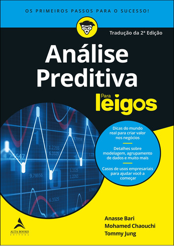 Análise preditiva para leigos, de Bari, Anasse. Starling Alta Editora E Consultoria  Eireli, capa mole em português, 2019