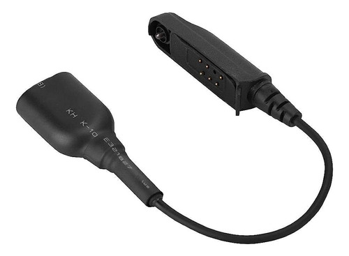 K Head 2pin Walkie Talkie Audio Cable Adapter, Handheld Two 