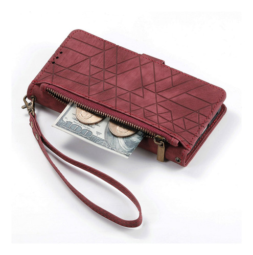 Funda De Piel Tipo Cartera Para Honor X8c X8b X8a