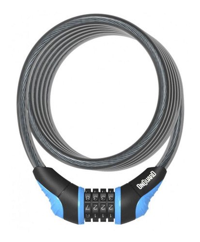 Imagem 1 de 1 de Cadeado Onguard Neon 8169 C/segredo Azul