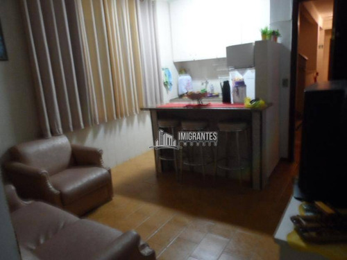 Imagem 2 de 10 de Apartamento De 1 Dormitório Na Tupi, Em Praia Grande - Ap2469