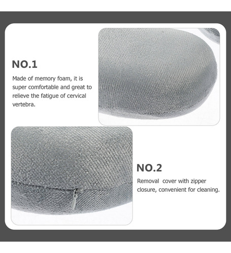 Cojín De Viaje Memory Pillow En Forma De U