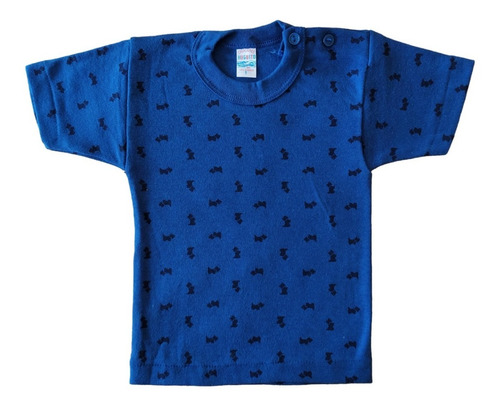 Imagen 7 de 7 de Playera Para Niño 6 Piezas Manga Corta 100% Algodón 1-3 Años