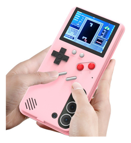 Funda Game Boy Con Pantalla Colores Para Samsung S22 Ultra