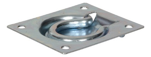 Empotrado Tramp Ring 3 X 3-1/2 Plug, Zincado
