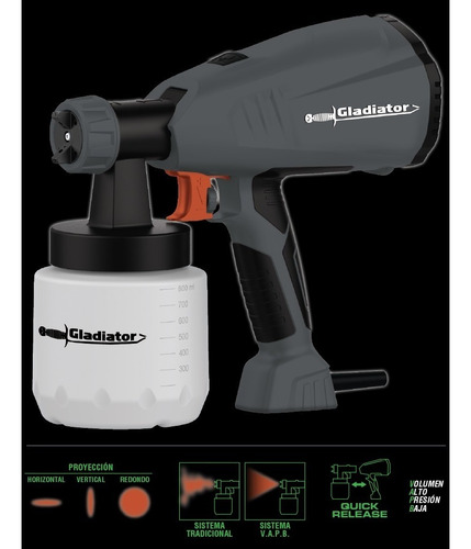 Equipo Pintar Hv670 Pistola Maquina Soplete Aire Fumigar