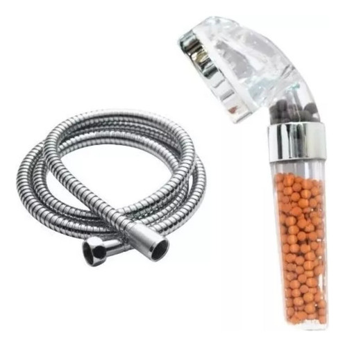 Ducha Chuveiro + Mangueira De Alta Pressão Com Filtragem Iôn