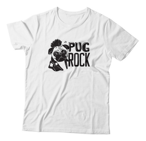 Playera Pug Pugs Pugrock Ropa Perro Pug