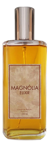 Perfume Magnólia Elixir 100ml Extrait De Parfum 40% Óleos