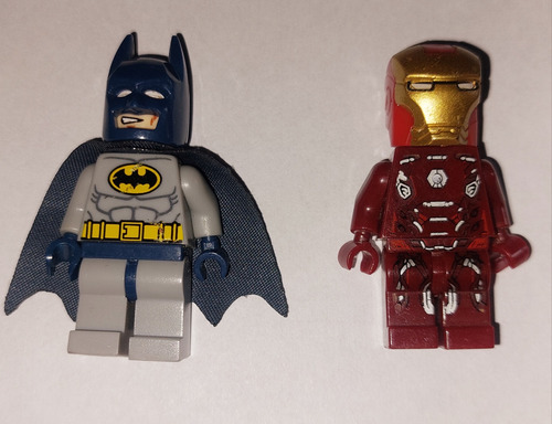Muñecos Batman Y Iron Man