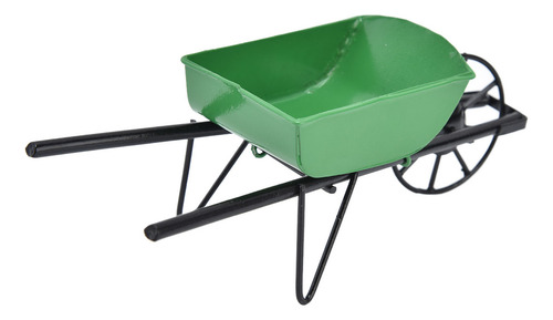 Carrito De Jardín Con Forma De Mini Carretilla, Tamaño 1:12