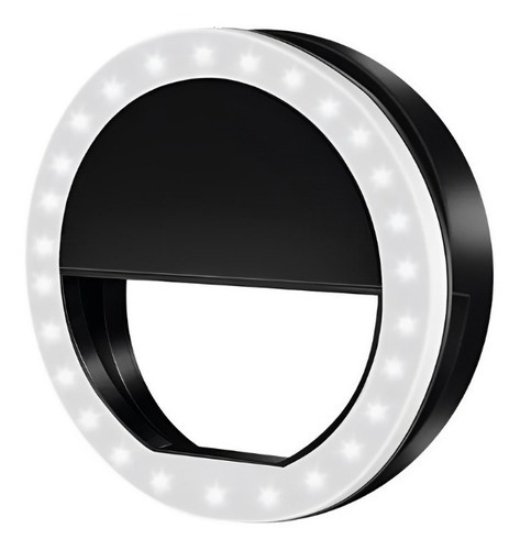 Anel Luminoso Para Celular Flash Selfie Mini Ring Light Top Cor Led