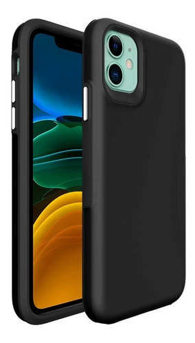 Double Lux Case Para iPhone 12 Mini Preta - Iwill Cor Preto