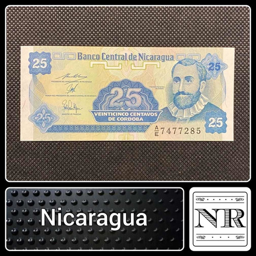 Imagen 1 de 4 de Nicaragua - 25 Centavos - Año 1991 - Unc - P #170