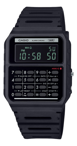 Reloj Calculadora Casio Ca-53wb - Ø34,4mm - Retro Malla 1b