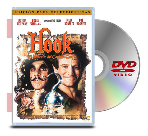 Dvd Hook: El Retorno Del Capitan