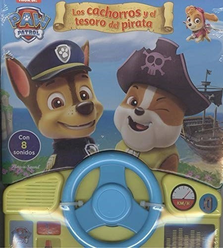 Paw Patrol Cachorros Y El Tesoro Del Pirata (con Ocho Sonid