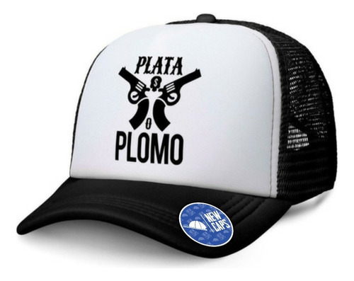 Gorra Trucker Plata O Plomo Pablo Escobar Colombia New Caps