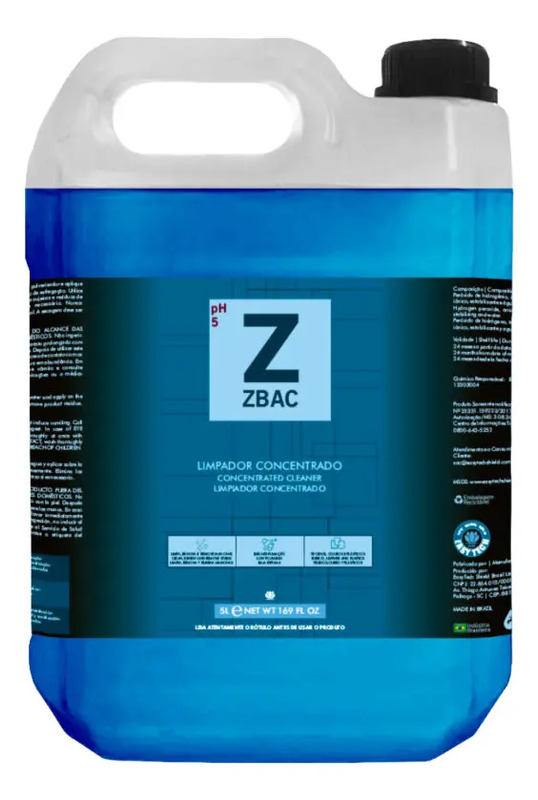 Zbac Apc Limpador E Finalizador Extratoras 5l - Easytech