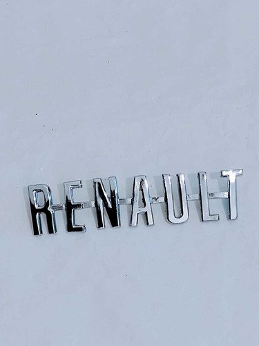 Emblema Renault 8 Florida Daupin Letra Metal