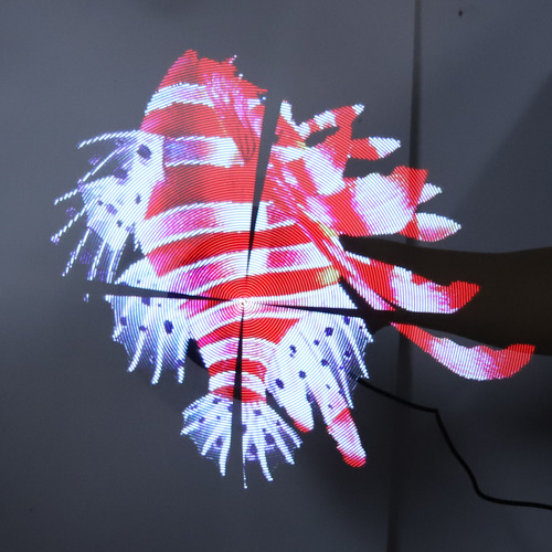 Holograma Led De Máquina De Publicidad Holográfica 3d