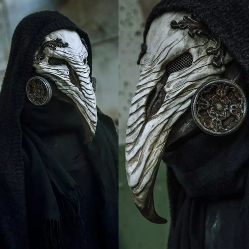 Máscara De Pico De Médico Da Peste Negra Steampunk