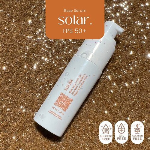 Base Serum Protector Solar Fps 50+ Regina Con Aloe Vera