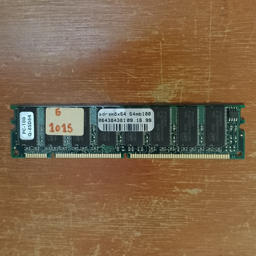 Memoria Ram 64 Mb Para Pc (dimm) (Usado)