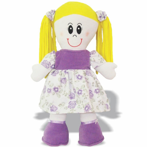 Pelúcia Boneca Carol - Boneca De Pano - Soft Toys