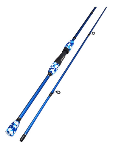 Vara Cold Blood De Carbono P/ Molinete 1,80 Mt 25 Lbs Azul