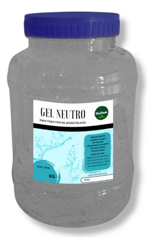 Gel Para Glitter , Depilacion Laser, Electrodos Pote 3 Kilos