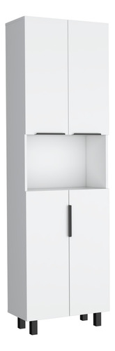 Alacena Multiusos Oshawa 4p - Blanco Mqz